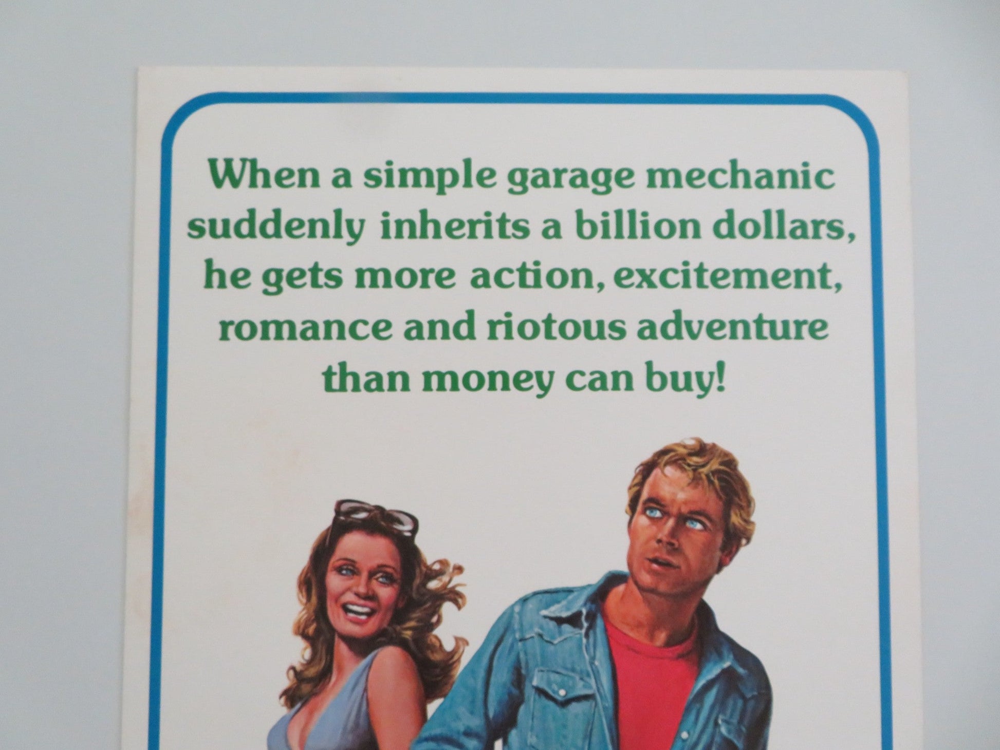 MR. BILLION US INSERT POSTER TERENCE HILL VALERIE PERRINE 1977 Movie posters