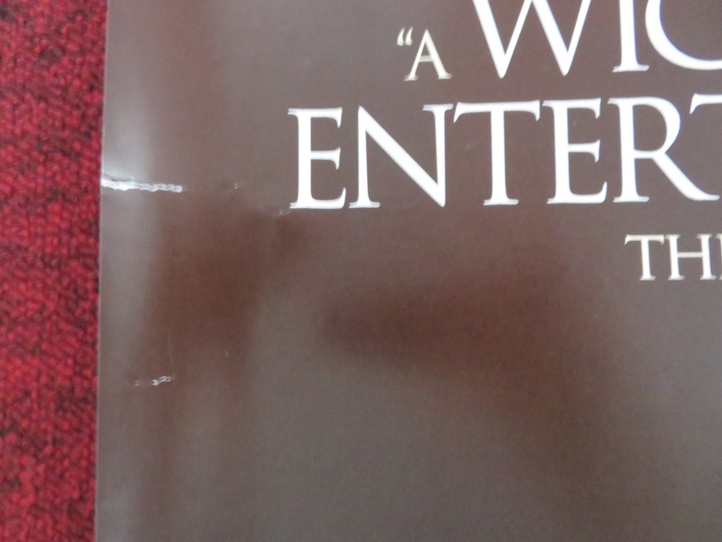 MR. BROOKS UK QUAD ROLLED POSTER KEVIN COSTNER DEMI MOORE 2007 Rendezvous Cinema Movie posters