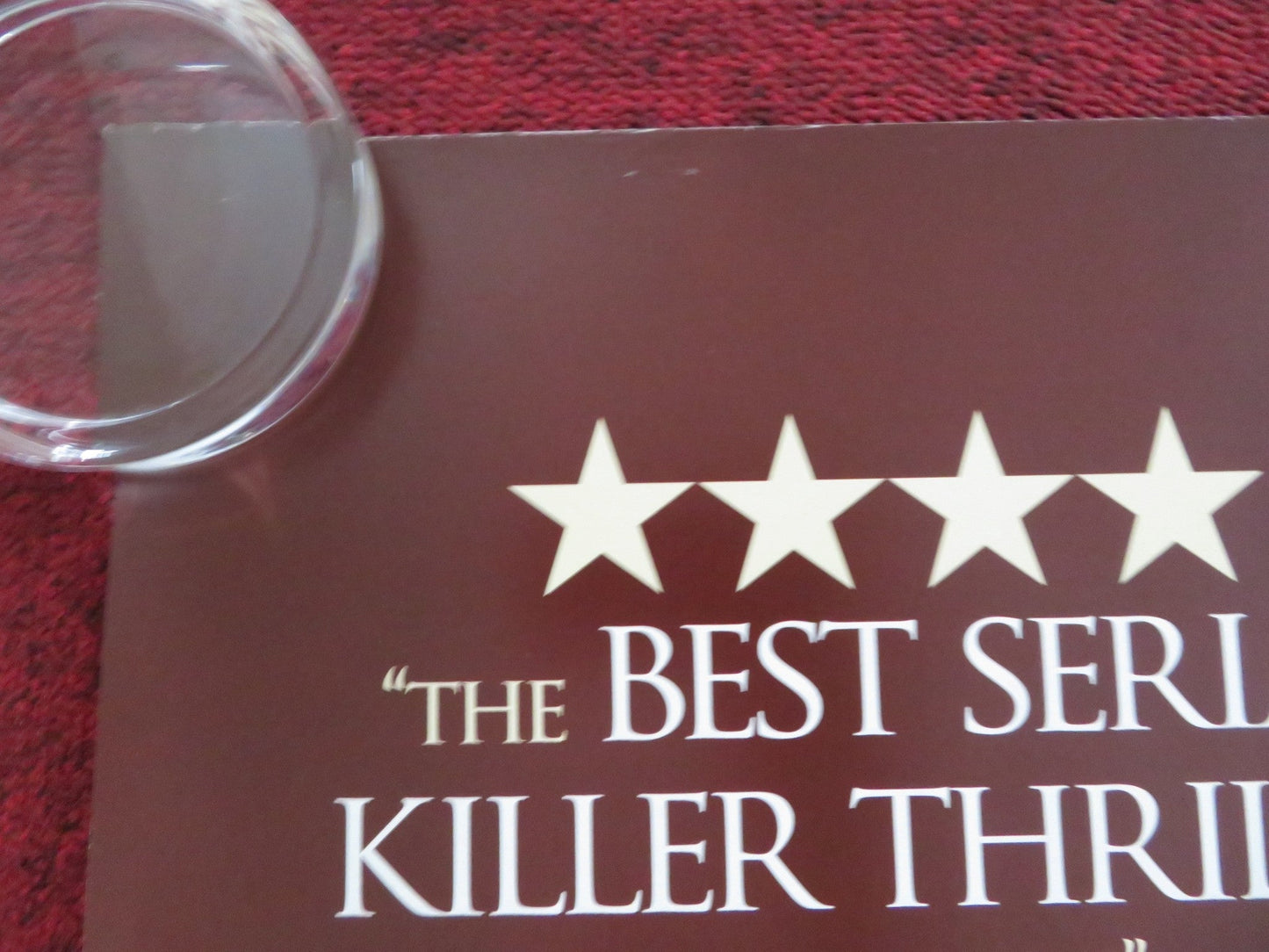 MR. BROOKS UK QUAD ROLLED POSTER KEVIN COSTNER DEMI MOORE 2007 Rendezvous Cinema Movie posters