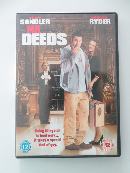 Mr. Deeds (DVD) Adam Sandler Winona Ryder 2002 Region 2 Movie posters