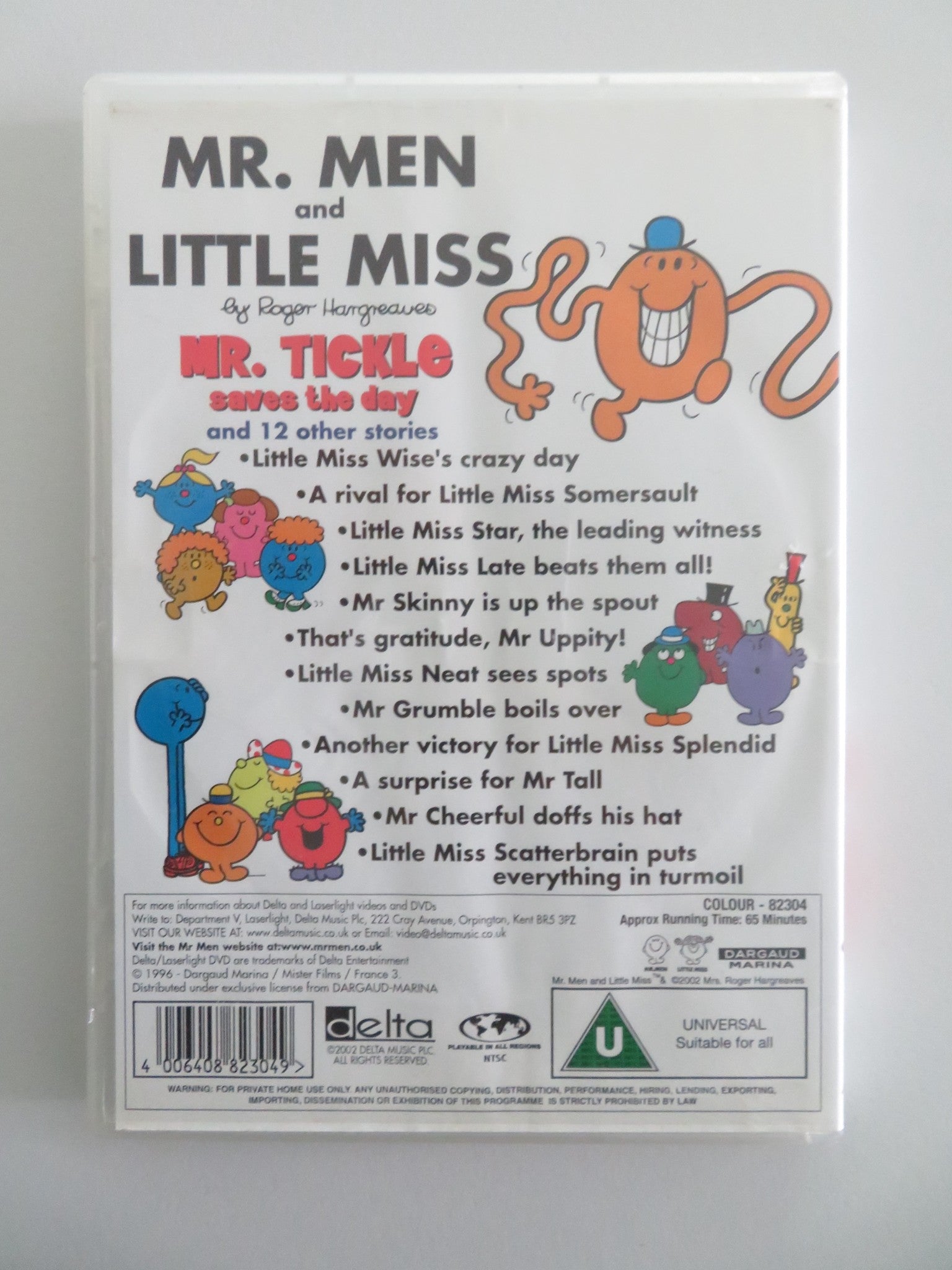 MR MEN & LITTLE MISS - MR. TICKLE SAVES THE DAY AND 12 OTHER (DVD) 2002 REGION 0 Movie posters