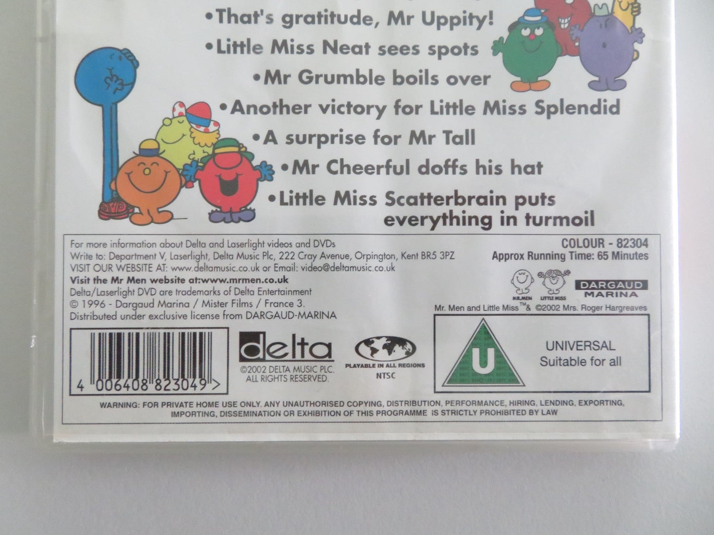MR MEN & LITTLE MISS - MR. TICKLE SAVES THE DAY AND 12 OTHER (DVD) 2002 REGION 0 Movie posters