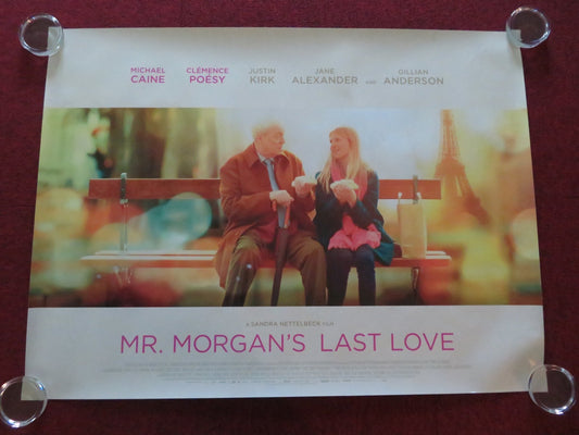MR. MORGAN'S LAST LOVE UK QUAD ROLLED POSTER MICHAEL CAINE CLEMENCE POESY 2013 - Rendezvous Cinema