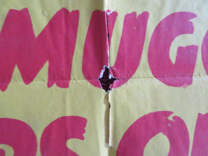 MR. MUGGS STEPS OUT FOLDED US ONE SHEET POSTER LEO GORCEY HUNTZ HALL 1943 Rendezvous Cinema Movie posters