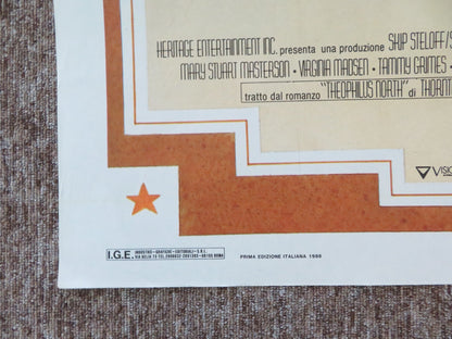 MR. NORTH - B ITALIAN 2 FOGLIO POSTER ANTHONY EDWARDS ROBERT MITCHUM 1988 Rendezvous Cinema Movie posters