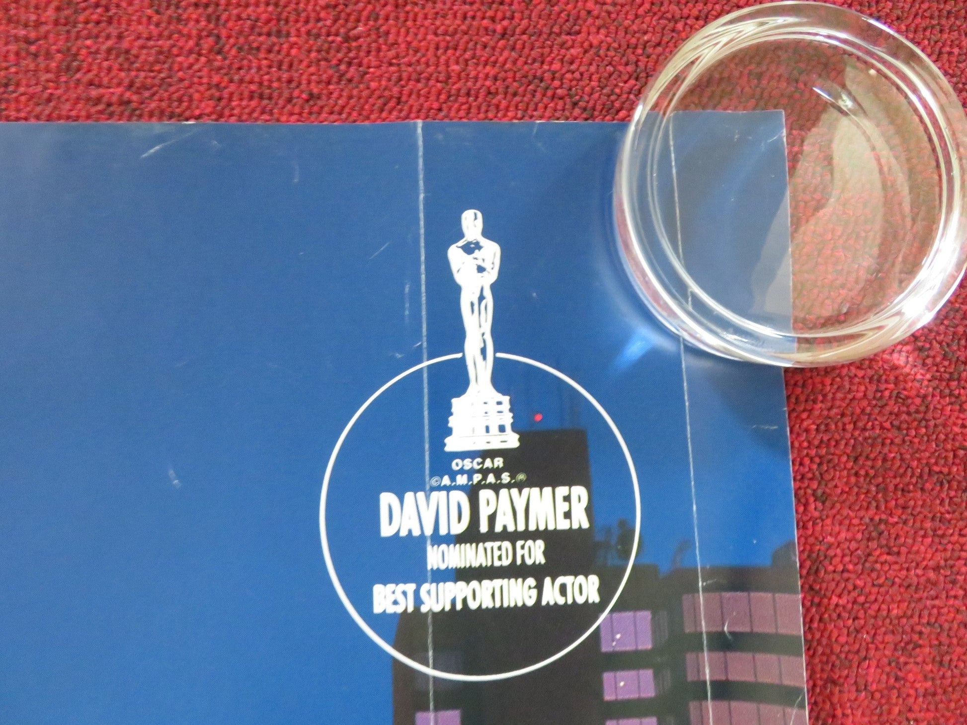 MR SATURDAY NIGHT UK QUAD ROLLED POSTER BILLY CRYSTAL HELEN HUNT 1992 Rendezvous Cinema Movie posters