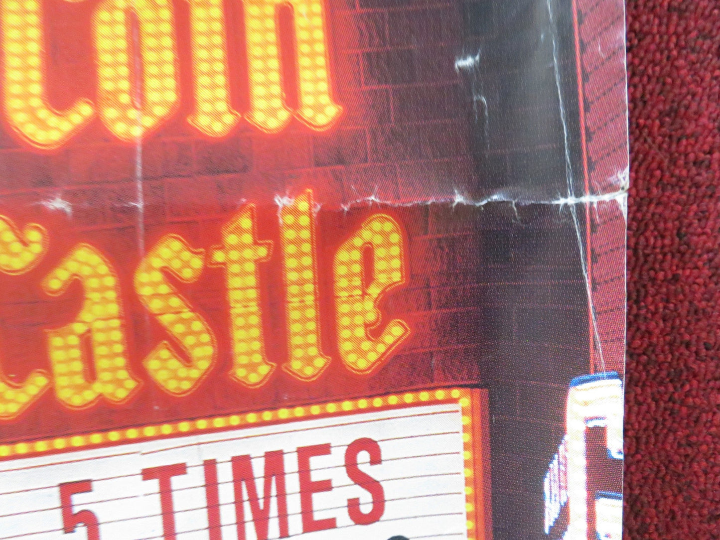 MR SATURDAY NIGHT UK QUAD ROLLED POSTER BILLY CRYSTAL HELEN HUNT 1992 Rendezvous Cinema Movie posters