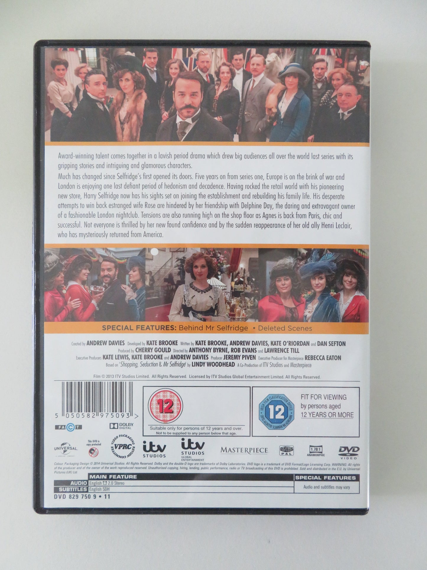 Mr Selfridge - Series One and Two (DVD BoxSet) Jeremy Piven 2013 Region 2,4,5 Movie posters