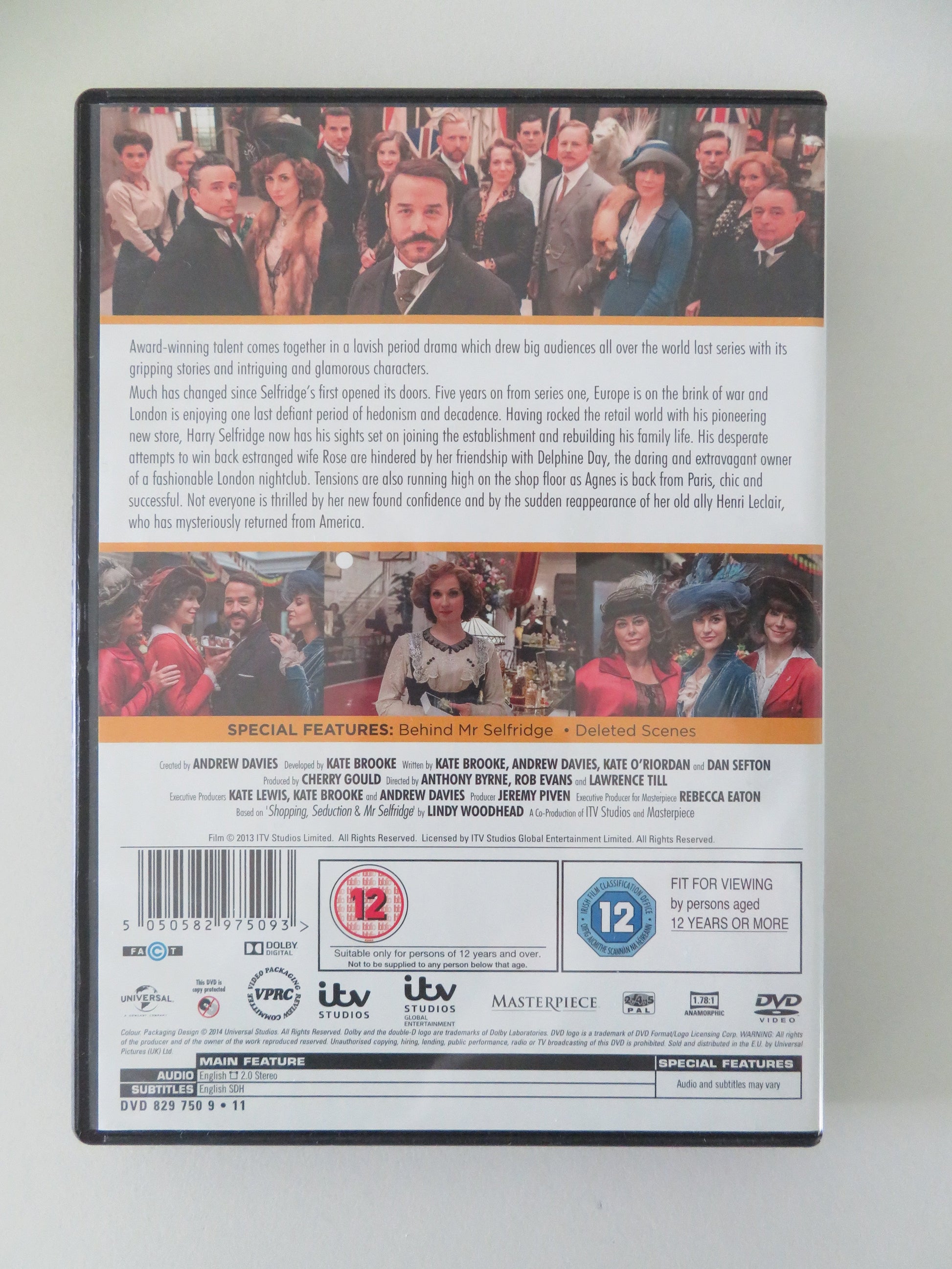 Mr Selfridge - Series One and Two (DVD BoxSet) Jeremy Piven 2013 Region 2,4,5 Movie posters