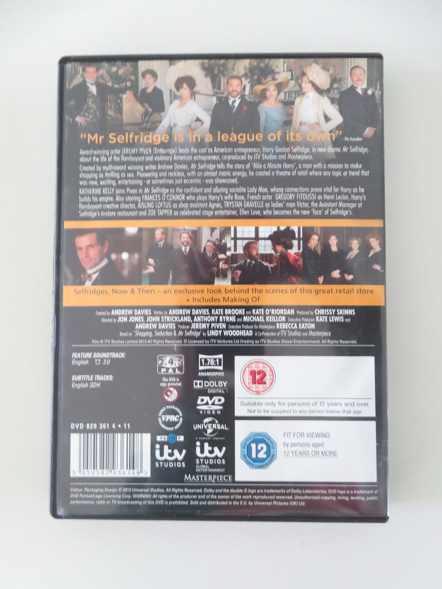 Mr Selfridge - Series One and Two (DVD BoxSet) Jeremy Piven 2013 Region 2,4,5 Movie posters