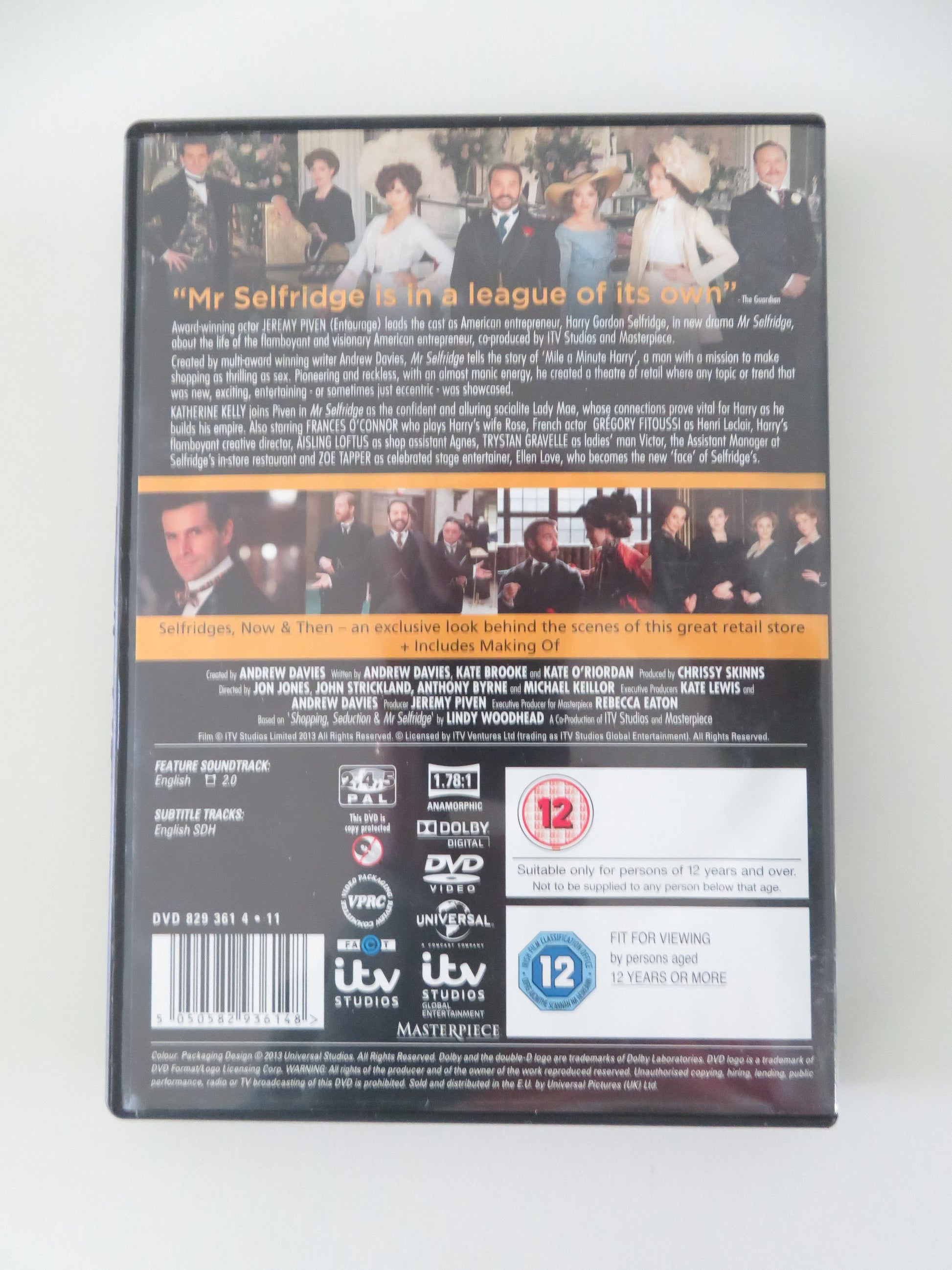 Mr Selfridge - Series One and Two (DVD BoxSet) Jeremy Piven 2013 Region 2,4,5 Movie posters