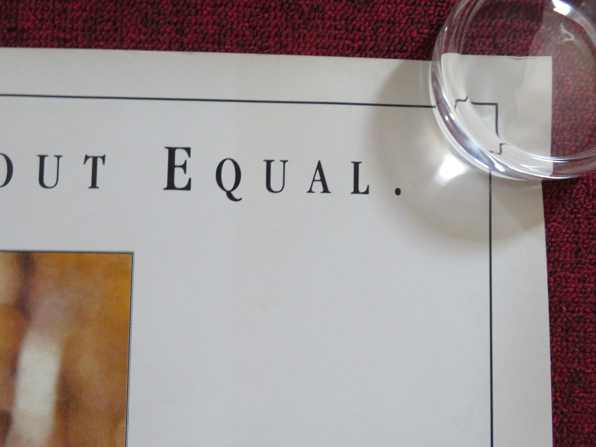 MRS. BROWN UK QUAD ROLLED POSTER JUDI DENCH BILLY CONNOLLY 1997 Rendezvous Cinema Movie posters