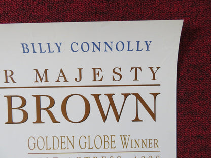 MRS. BROWN VHS VIDEO POSTER JUDI DENCH BILLY CONNOLLY 1997 Rendezvous Cinema Movie posters