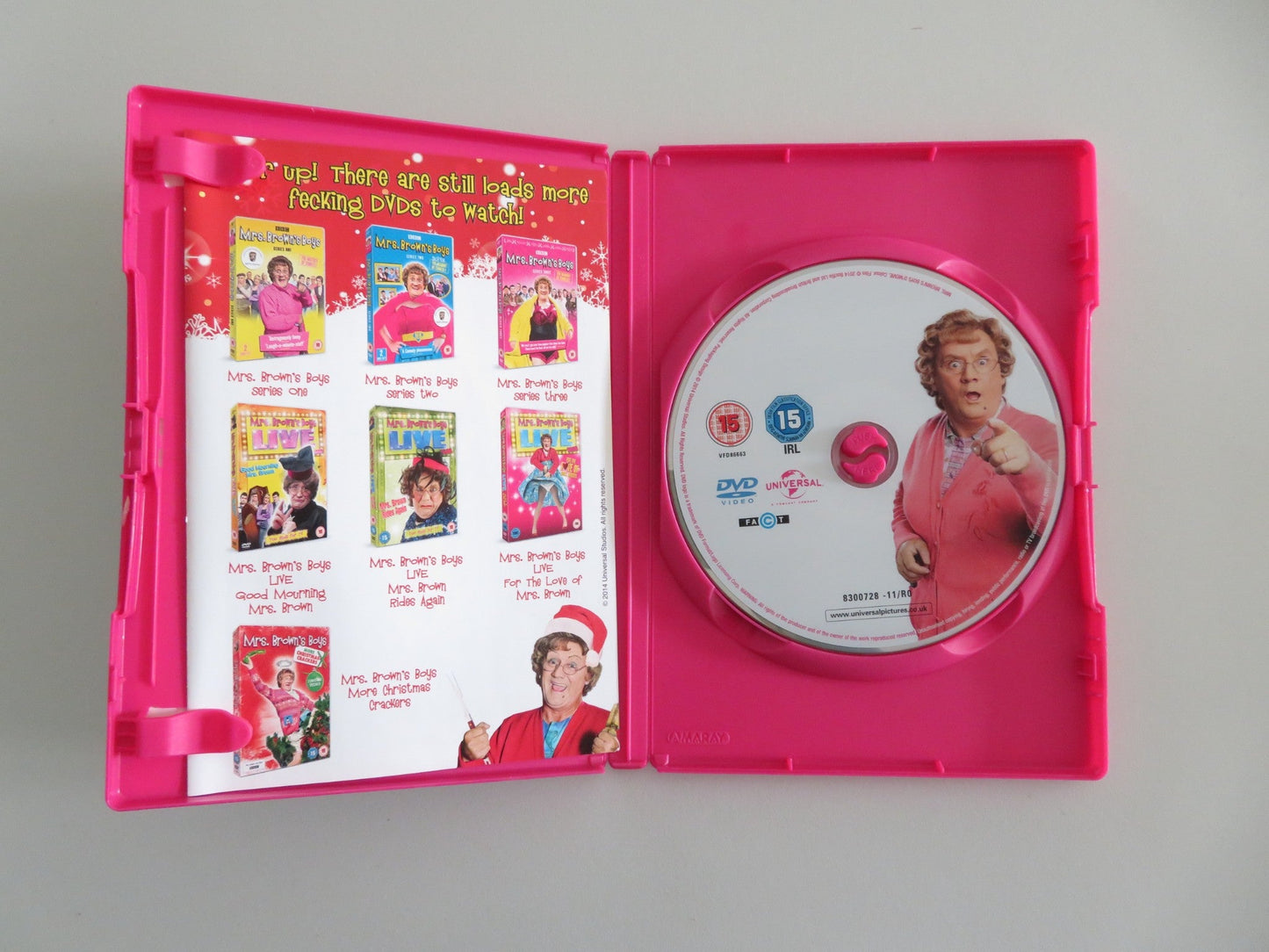 MRS. BROWN'S BOYS D'MOVIE (DVD) BRENDAN O'CARROLL DERMOT O'NEIL 2014 REGION 2, 4 Movie posters