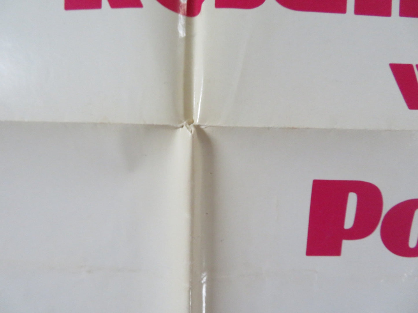 MRS. POLLIFAX - SPY FOLDED US ONE SHEET POSTER ROSALIND RUSSELL D. MCGAVIN 1970 Rendezvous Cinema Movie posters