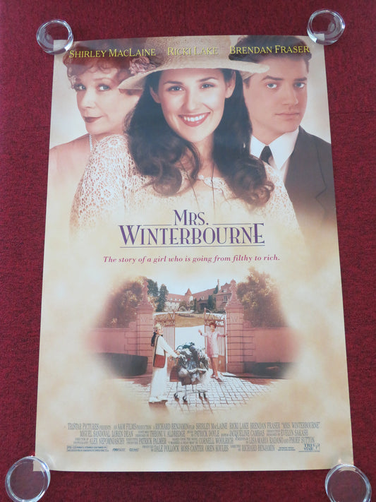 Mrs. Winterbourne US One Sheet Rolled Poster Shirley MacLaine Ricki Lake 1996 Movie posters