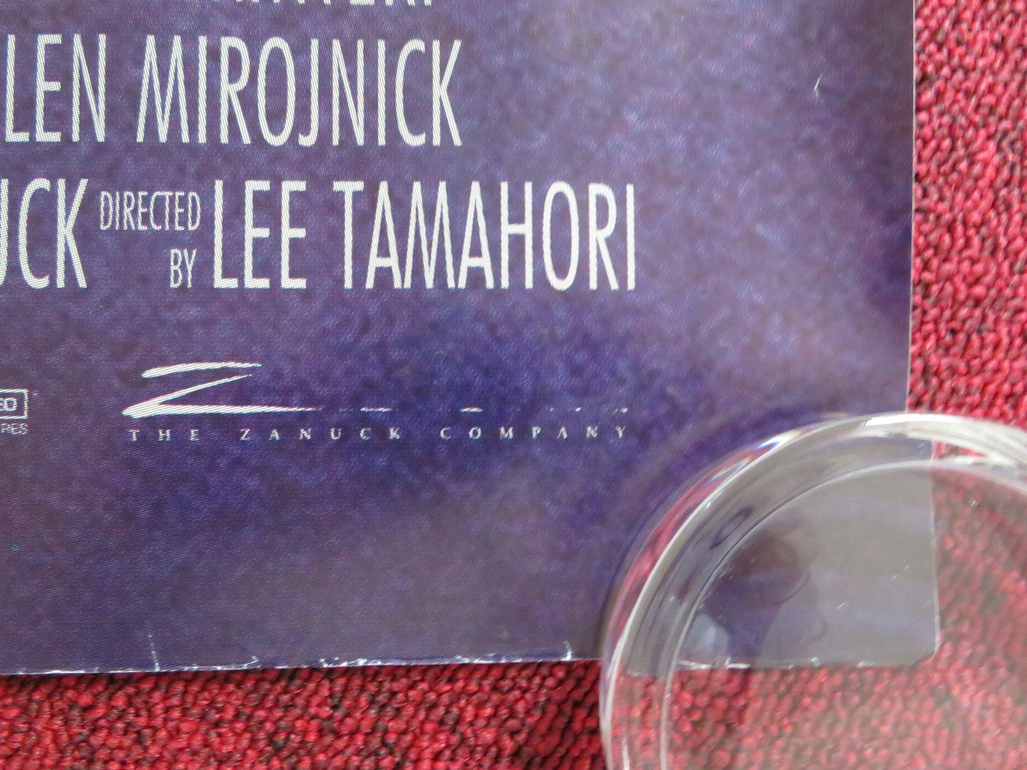 MULHOLLAND FALLS UK QUAD ROLLED POSTER NICK NOLTE MELANIE GRIFFITH 1996 Rendezvous Cinema Movie posters