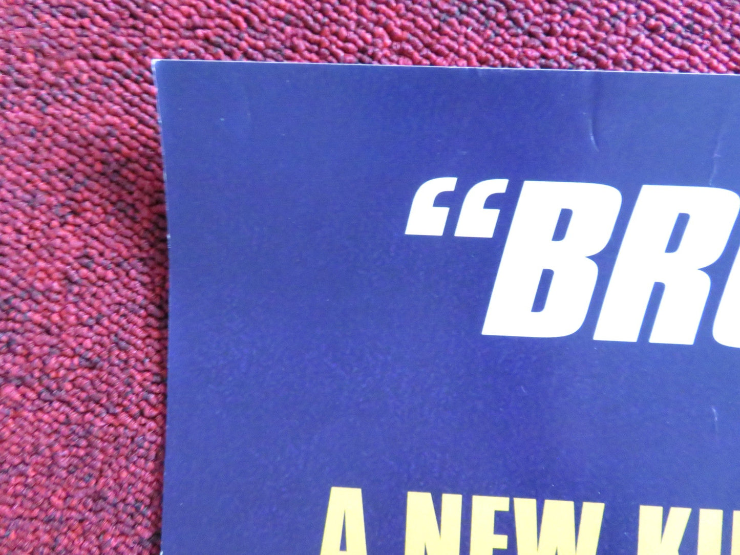 MULHOLLAND FALLS VHS VIDEO POSTER NICK NOLTE CHRIS PENN 1996 Rendezvous Cinema Movie posters