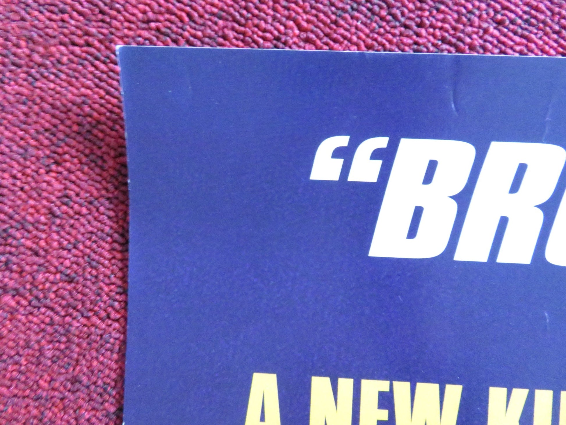 MULHOLLAND FALLS VHS VIDEO POSTER NICK NOLTE CHRIS PENN 1996 Rendezvous Cinema Movie posters