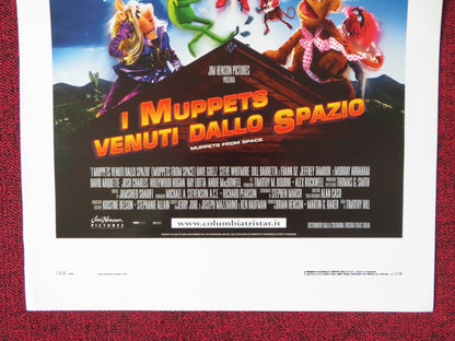 MUPPETS FROM SPACE ITALIAN LOCANDINA POSTER DAVE GOELZ STEVE WHITMIRE 1999 Rendezvous Cinema Movie posters