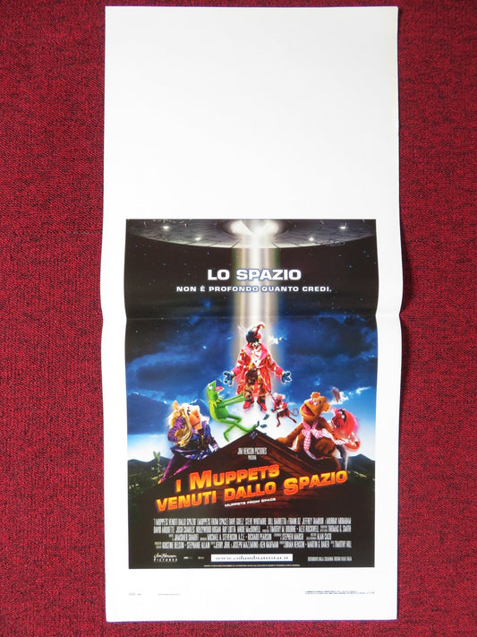 MUPPETS FROM SPACE ITALIAN LOCANDINA POSTER DAVE GOELZ STEVE WHITMIRE 1999 Rendezvous Cinema Movie posters