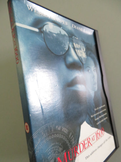 Murder at 1600 (DVD) Wesley Snipes Diane Lane 1997 Region 2 Movie posters