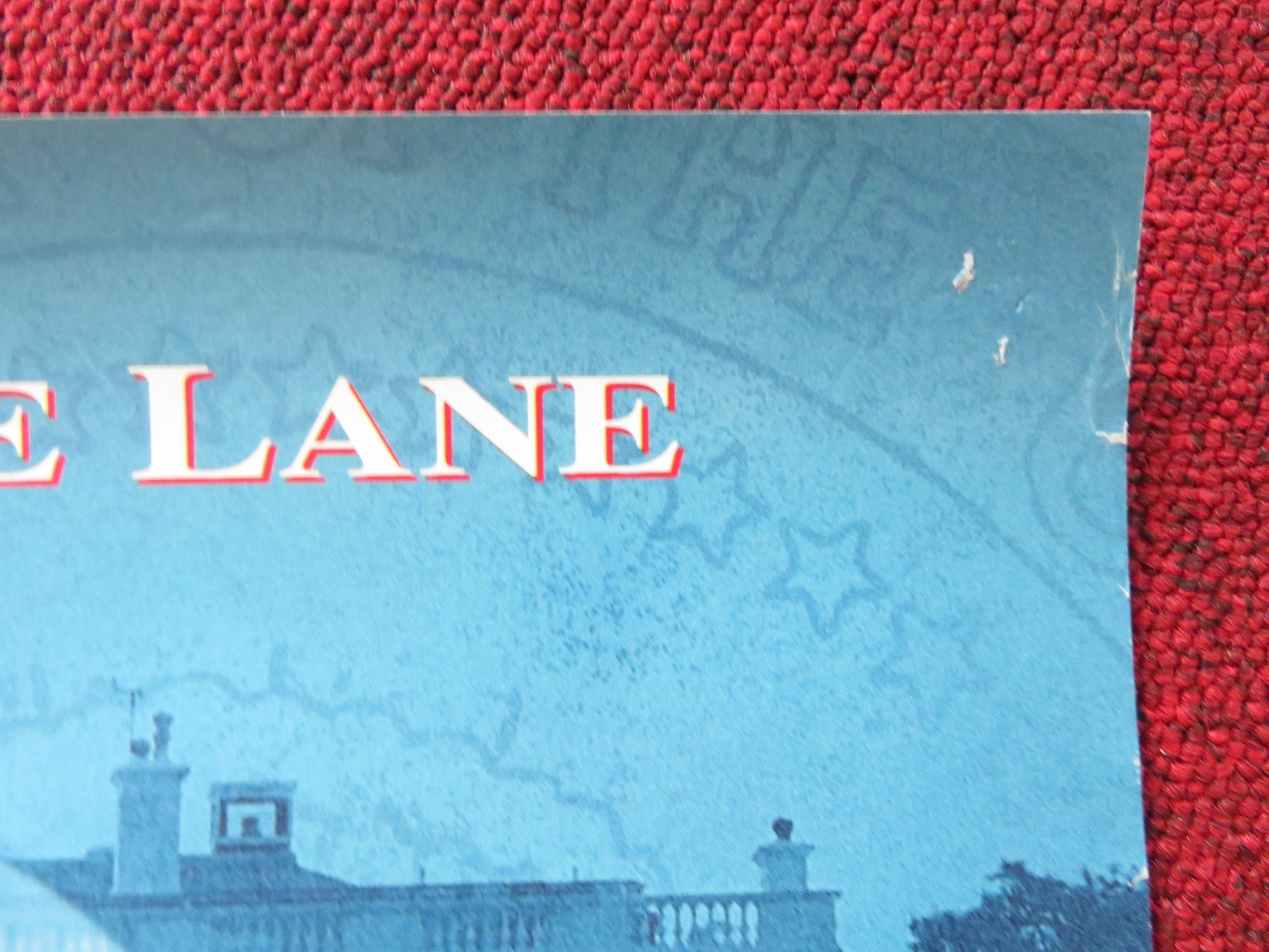 MURDER AT 1600 VHS VIDEO POSTER WESLEY SNIPES DIANE LANE 1997 Rendezvous Cinema Movie posters