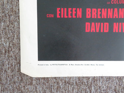 MURDER BY DEATH ITALIAN 4 FOGLIO POSTER EILEEN BRENNAN TRUMAN CAPOTE 1976 Movie posters