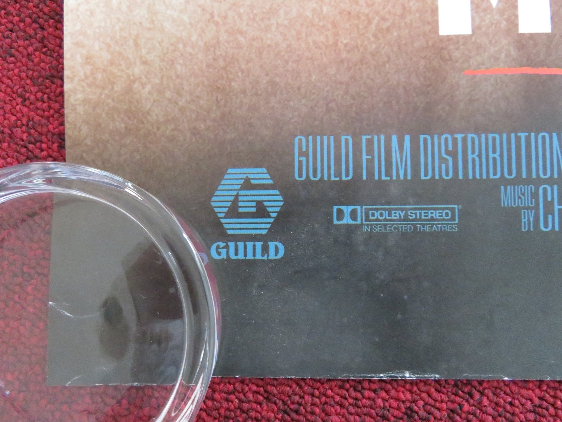 MURDER IN THE FIRST UK QUAD ROLLED POSTER CHRISTIAN SLATER KEVIN BACON 1995 Rendezvous Cinema Movie posters