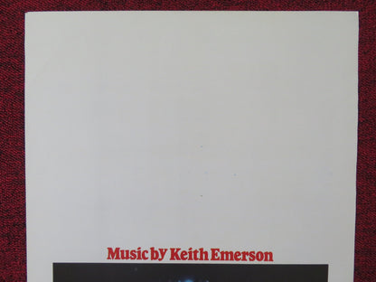 MURDER - ROCK: DANCING DEATH ITALIAN LOCANDINA POSTER LUCIO FULCI 1984 Rendezvous Cinema Movie posters