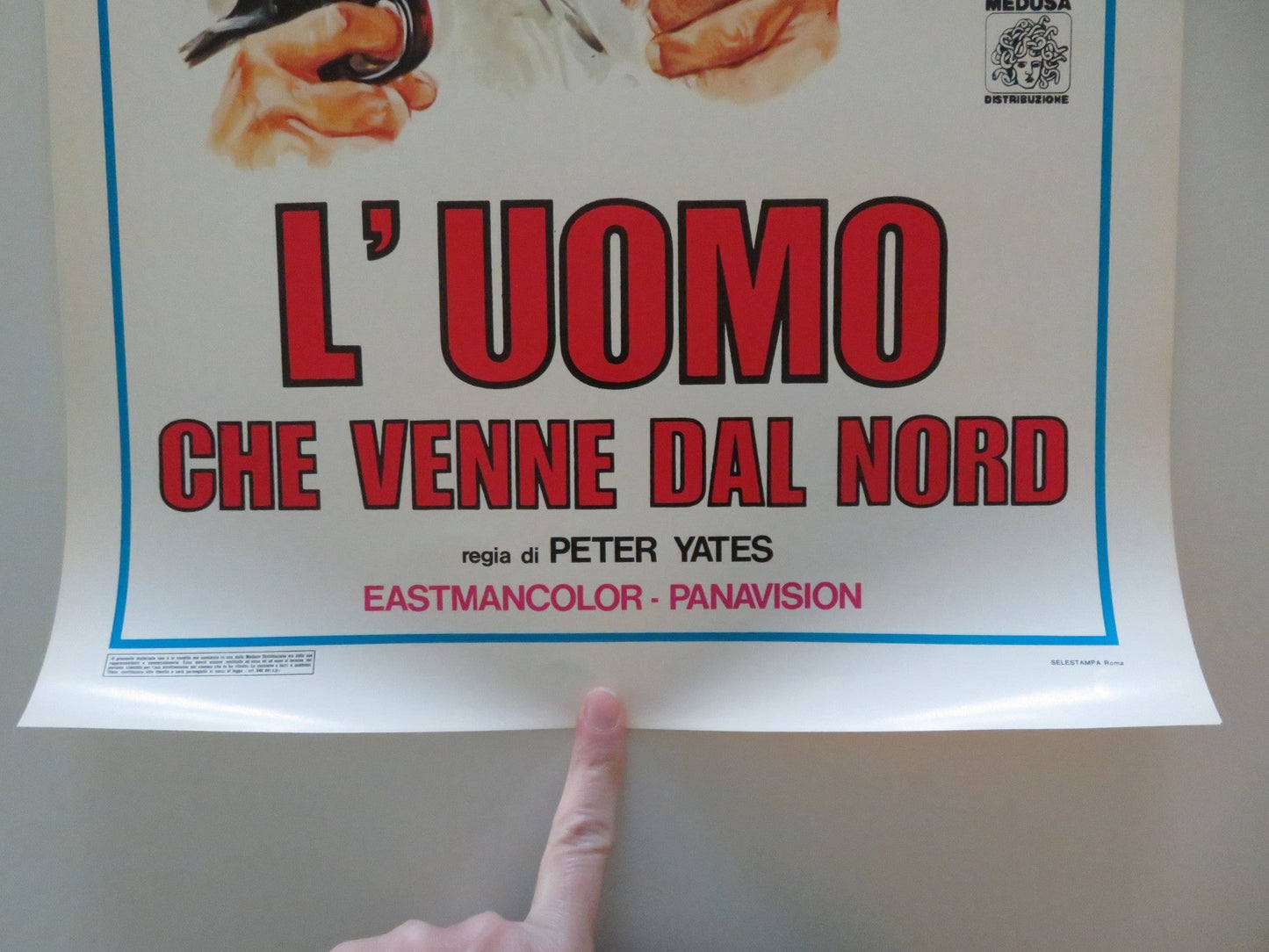 MURPHY'S WAR ITALIAN LOCANDINA POSTER PETER O'TOOLE PHILIPPE NOIRET 1971 Movie posters