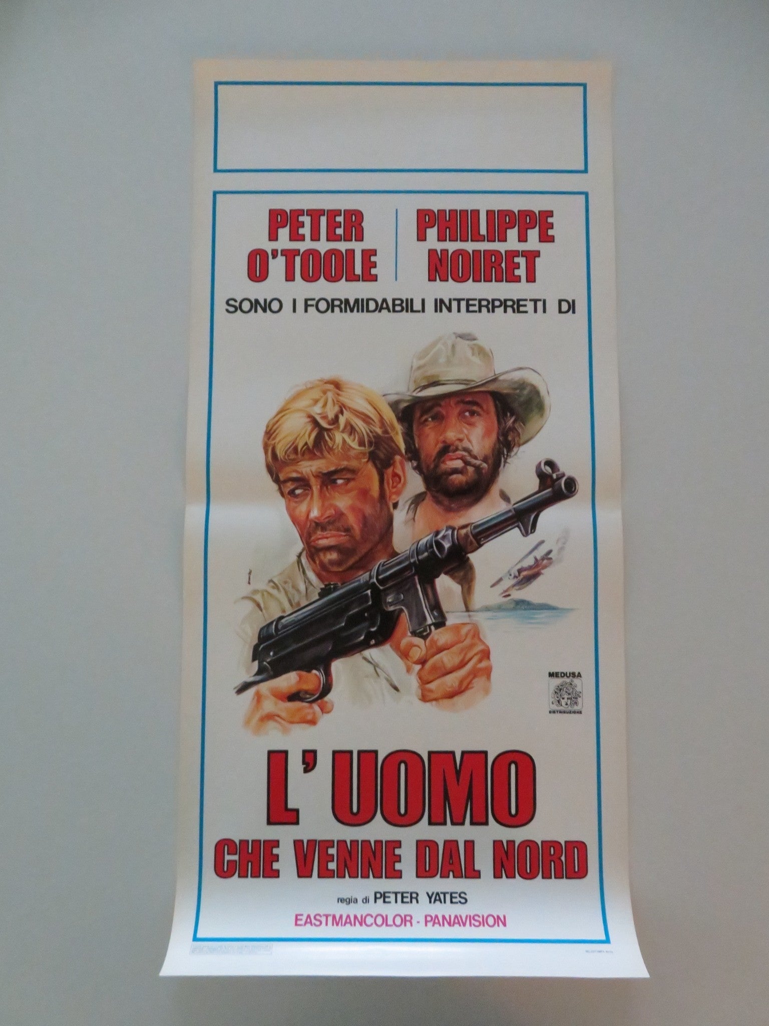 MURPHY'S WAR ITALIAN LOCANDINA POSTER PETER O'TOOLE PHILIPPE NOIRET 1971 Movie posters