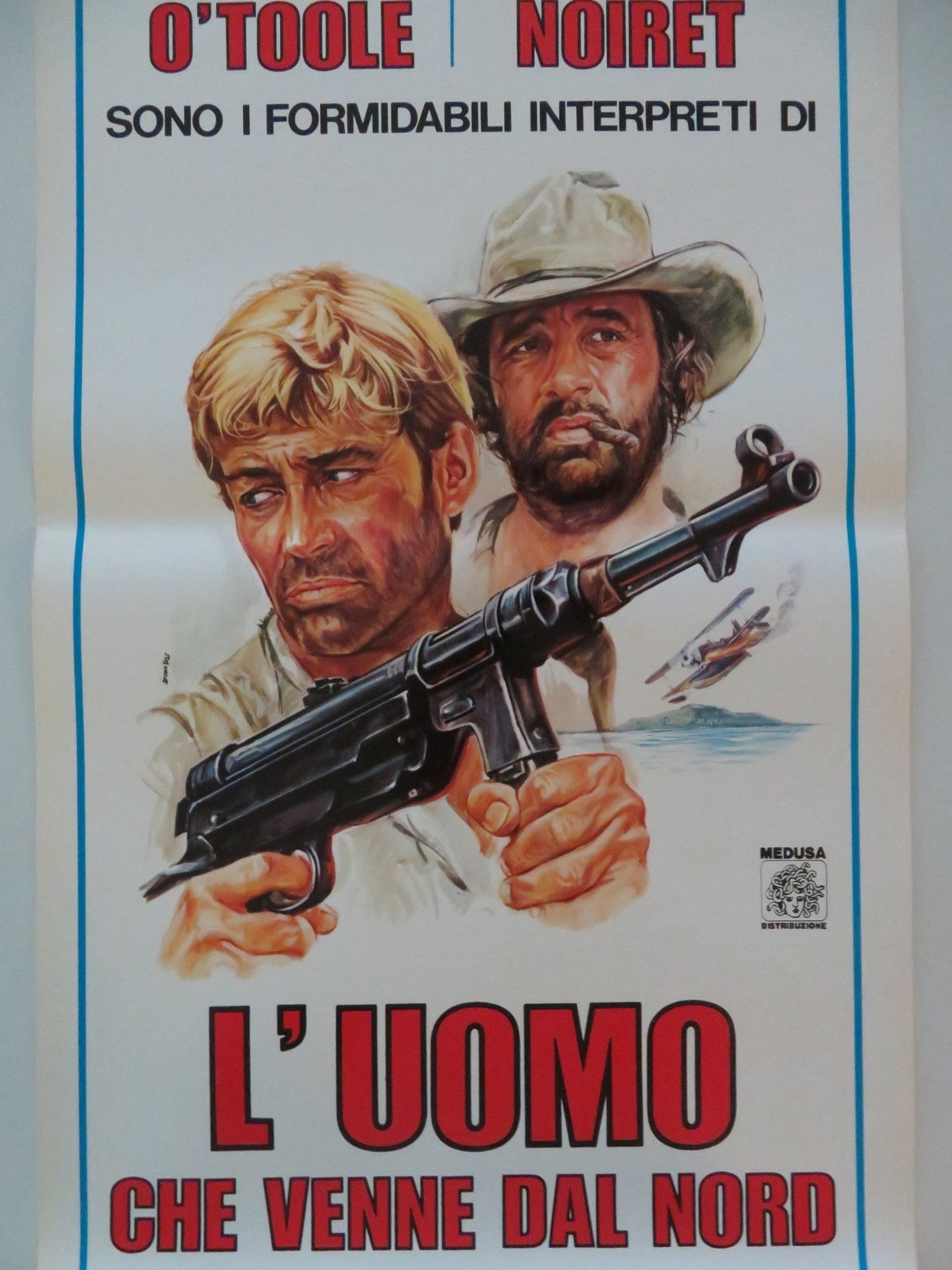MURPHY'S WAR ITALIAN LOCANDINA POSTER PETER O'TOOLE PHILIPPE NOIRET 1971 Movie posters