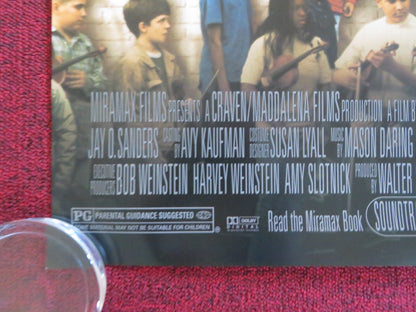 MUSIC OF THE HEART US ONE SHEET ROLLED POSTER MERYL STREEP ANGELA BASSETT 1999 Rendezvous Cinema Movie posters