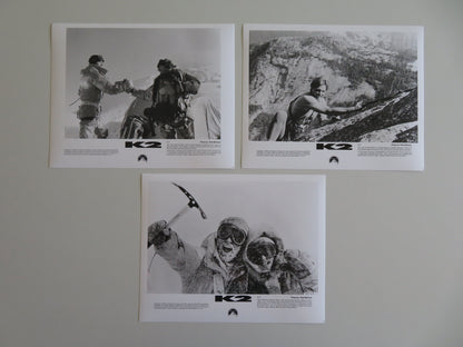 K2 Movie Still Photo Lot Of 3 Michael Biehn Matt Craven 1992