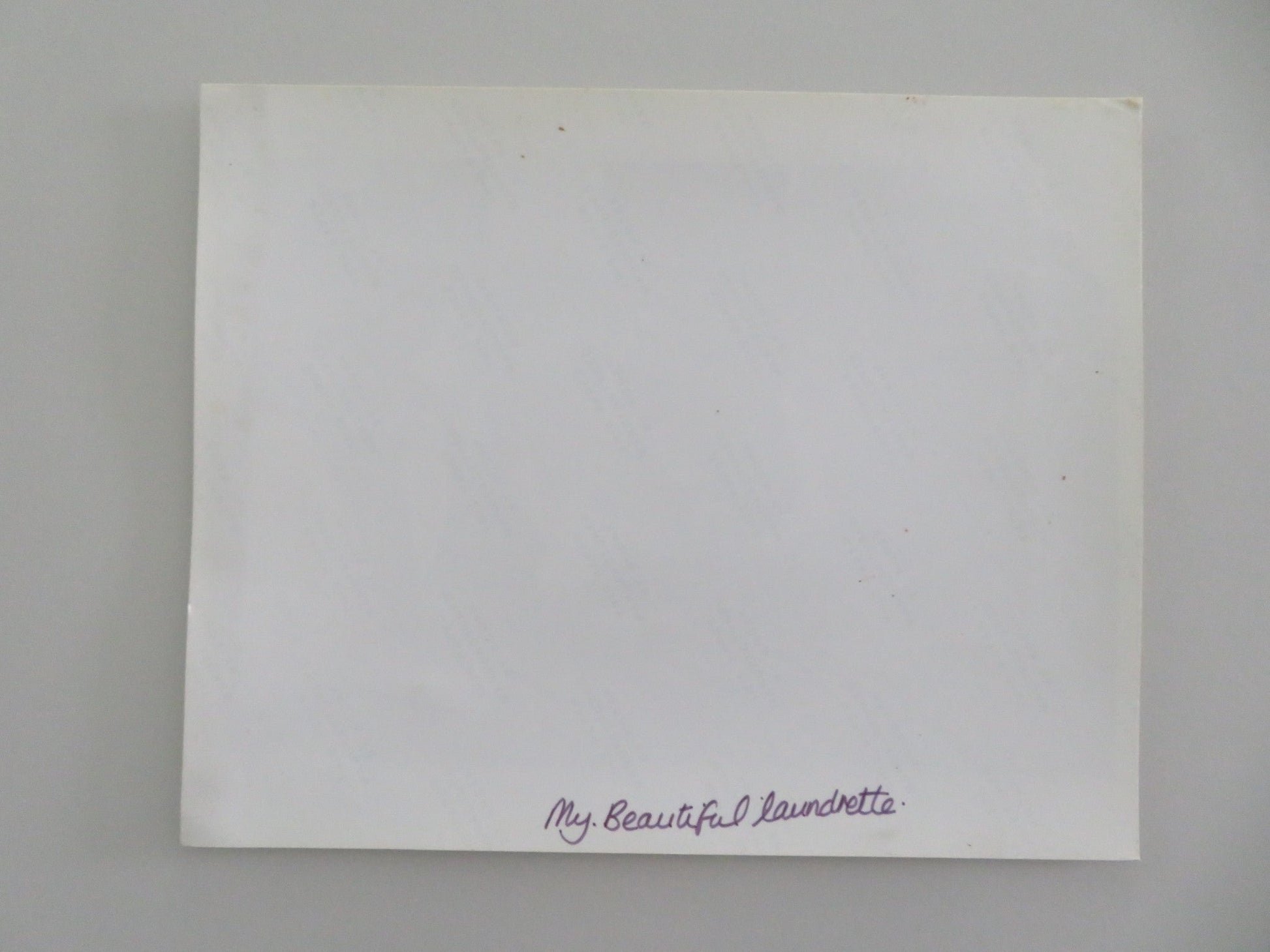 MY BEAUTIFUL LAUNDRETTE MOVIE STILL PHOTO SAEED JAFFREY GORDON WARNECKE 1985 Movie posters