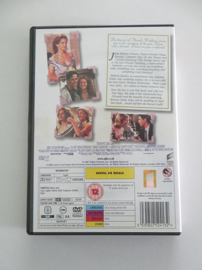 MY BEST FRIENDS WEDDING (DVD) JULIA ROBERTS DERMOT MULRONEY 1997 REGION 2 Movie posters