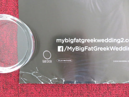 My Big Fat Greek Wedding 2 UK Quad Rolled Poster Nia Vardalos John Corbett 2016 Movie posters