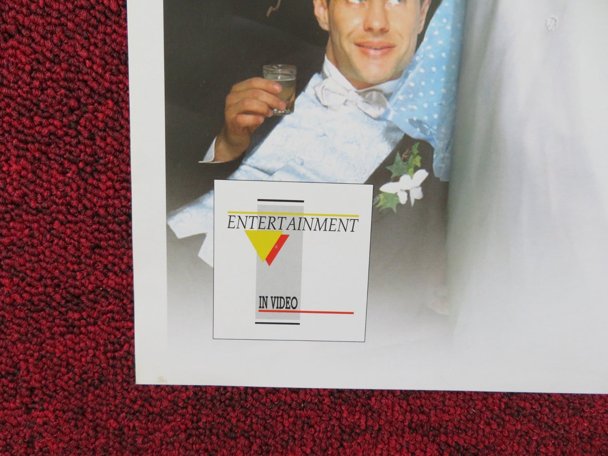 MY BIG FAT GREEK WEDDING VHS POSTER ROLLED JOHN CORBETT NIA VARDALOS 2002 Rendezvous Cinema Movie posters