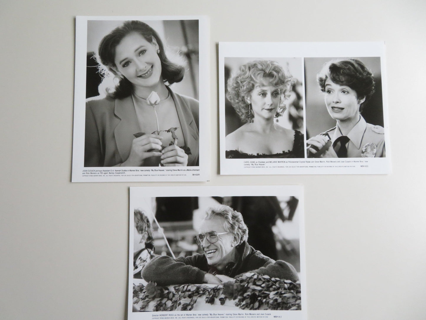 MY BLUE HEAVEN PRESS KIT 1990 STEVE MARTIN RICK MORANIS JOAN CUSACK Movie posters