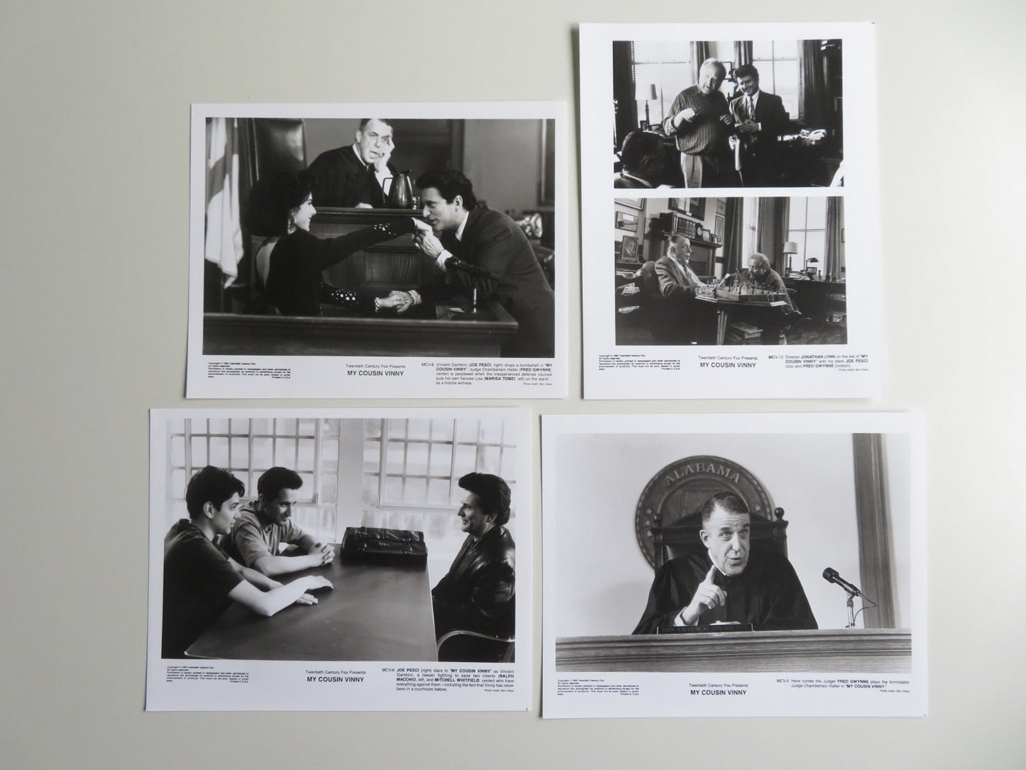 MY COUSIN VINNY PRESS KIT 1992 JOE PESCI MARISA TOMEI RALPH MACCHIO Movie posters