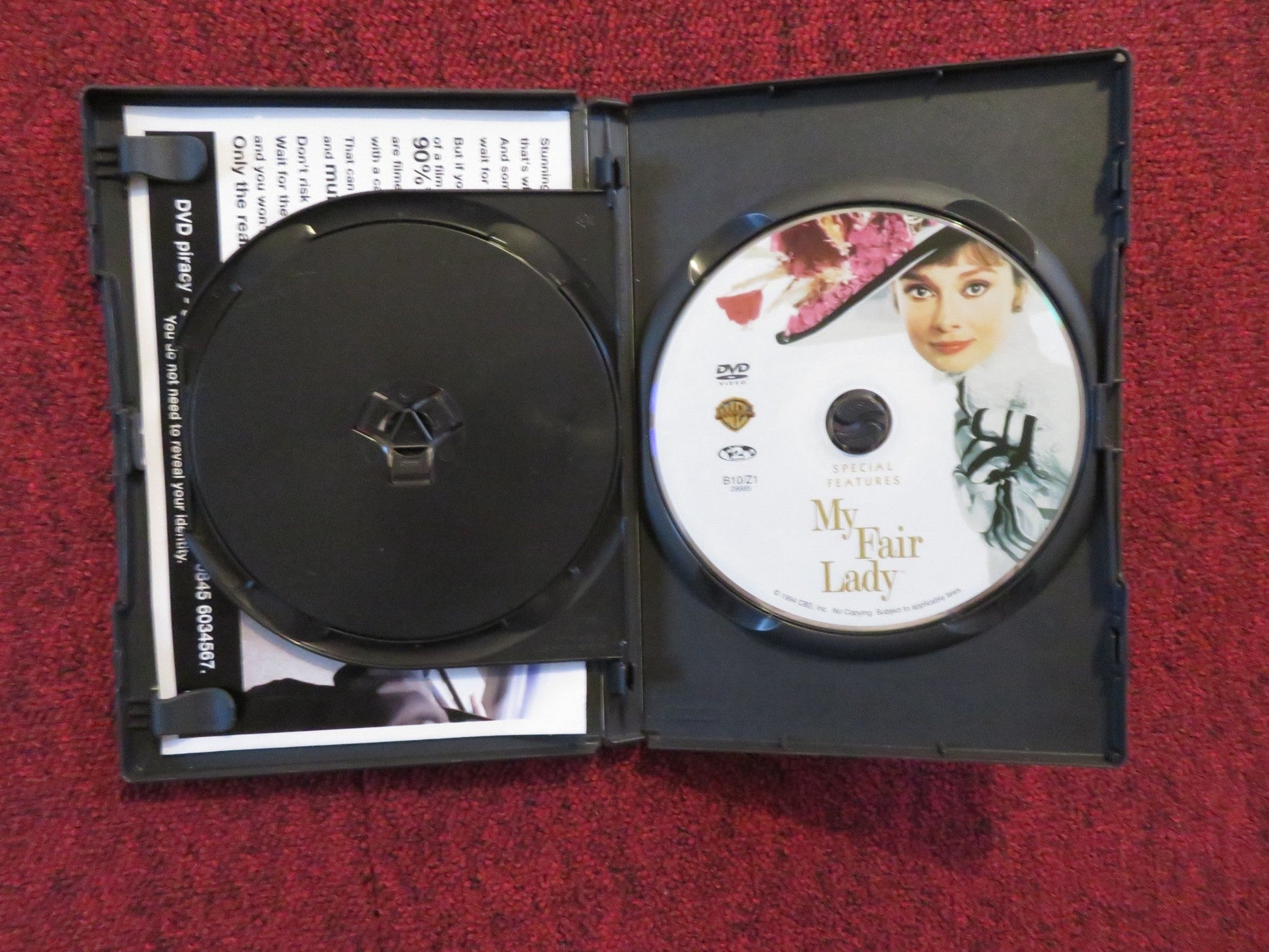 MY FAIR LADY - TWO DISC SPECIAL EDITION (DVD) AUDREY HEPBURN 1964 REGION 2 Rendezvous Cinema Movie posters