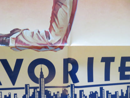 MY FAVORITE YEAR FOLDED US ONE SHEET POSTER PETER O'TOOLE JESSICA HARPER 1982 Movie posters