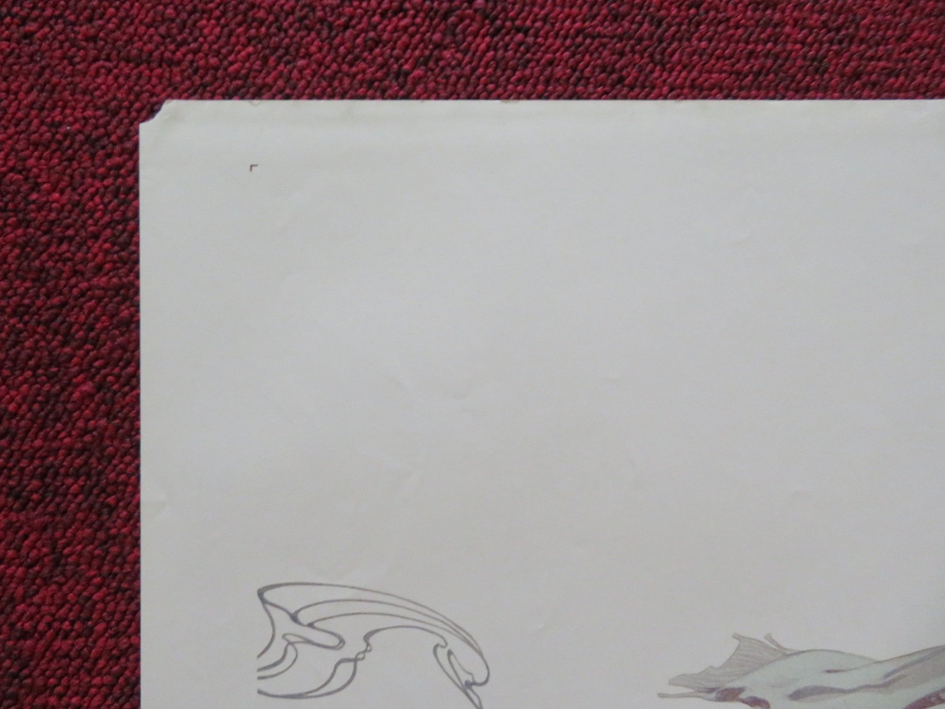 MY FAVORITE YEAR FOLDED US ONE SHEET POSTER PETER O'TOOLE JESSICA HARPER 1982 Movie posters