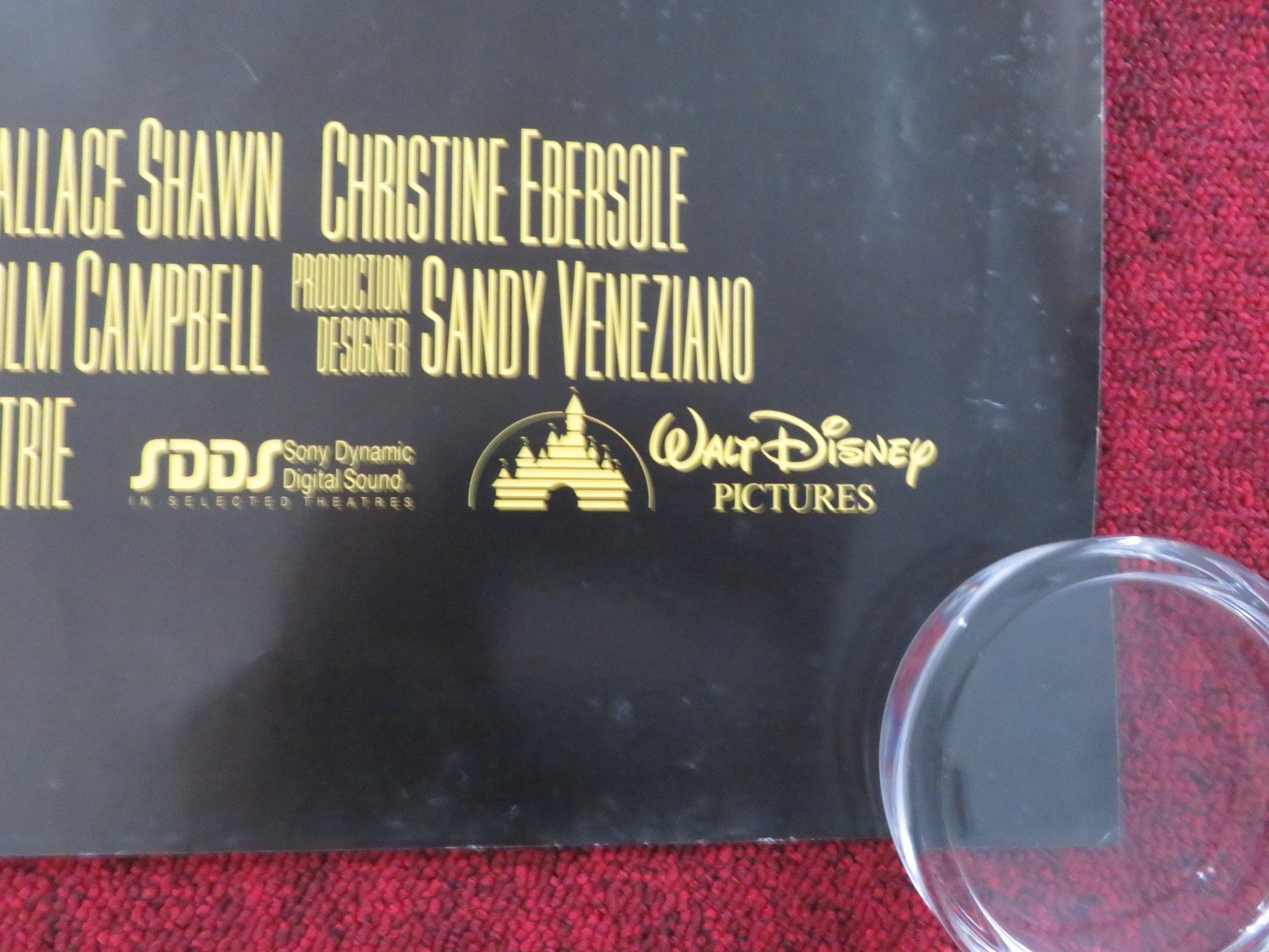 MY FAVOURITE MARTIAN UK QUAD ROLLED POSTER DISNEY CHRISTOPHER LLOYD 1999 Rendezvous Cinema Movie posters