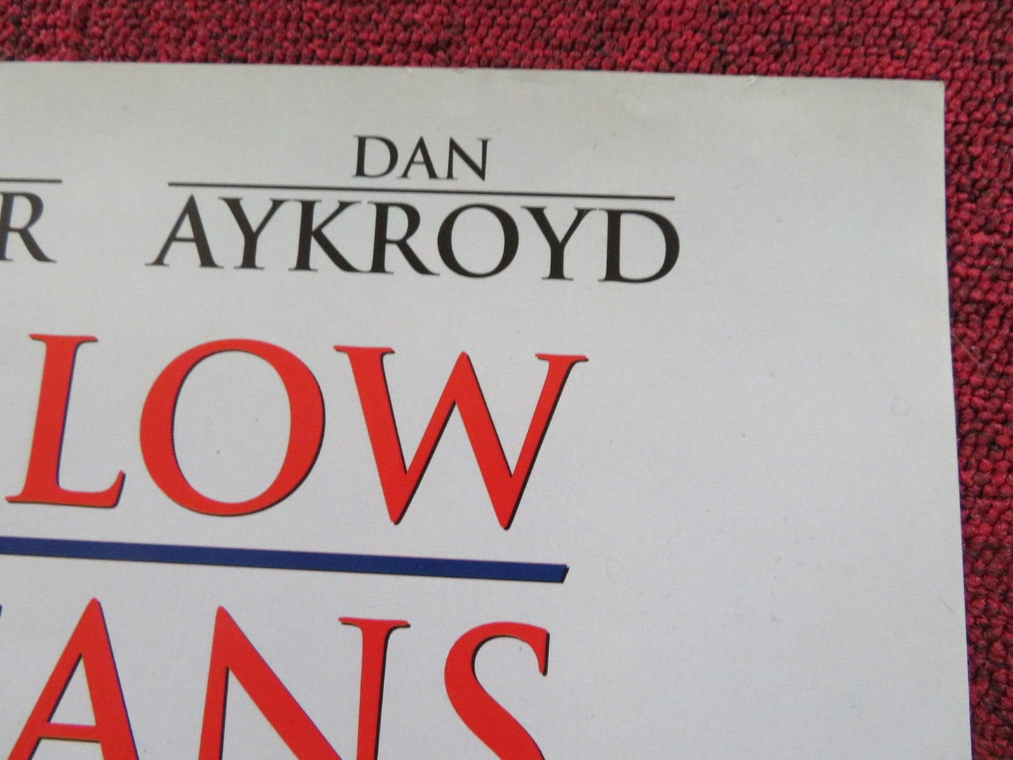 MY FELLOW AMERICANS VHS VIDEO POSTER JACK LEMMON JAMES GARNER 1996 Rendezvous Cinema Movie posters