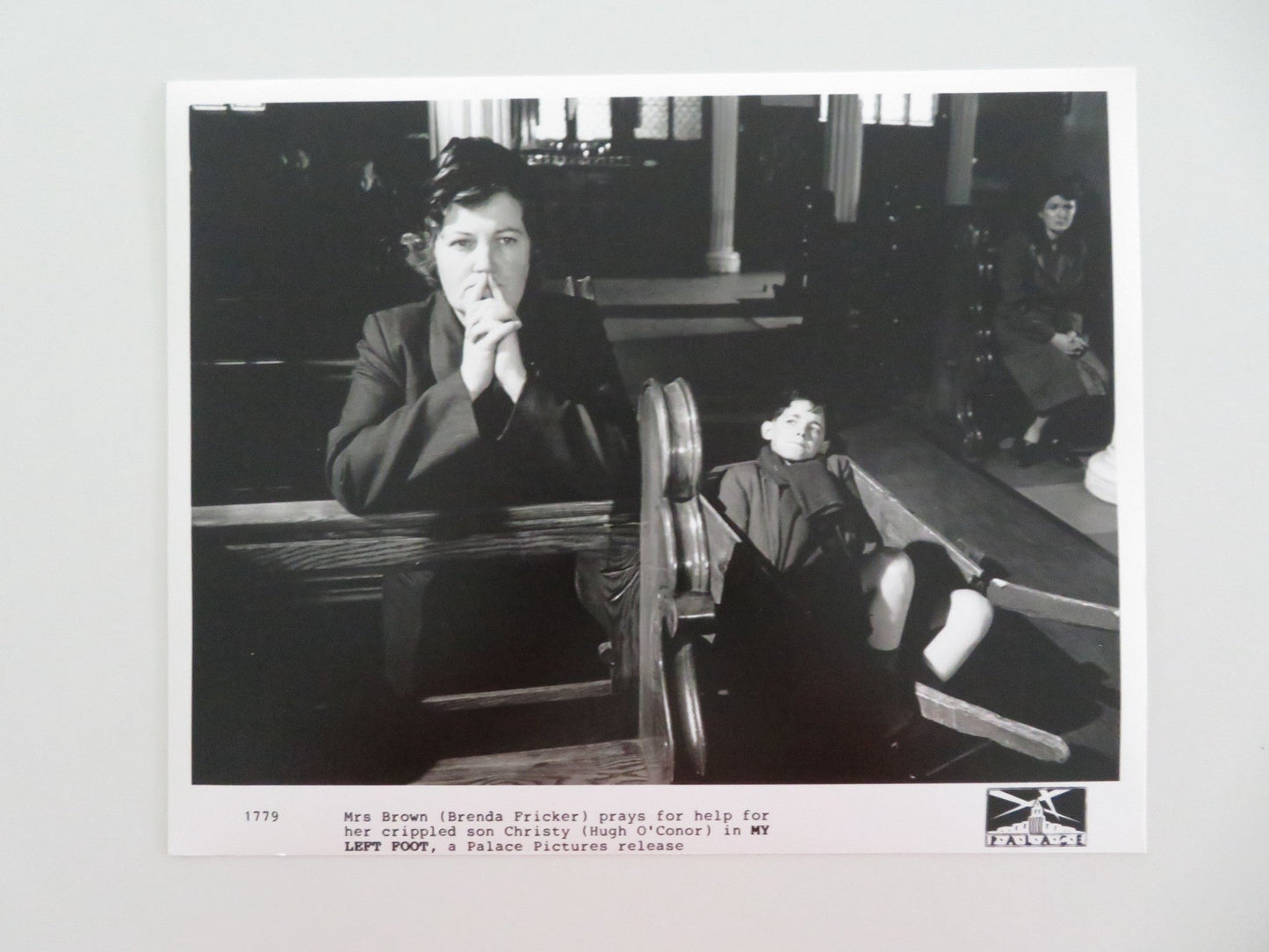 MY LEFT FOOT MOVIE STILL PHOTO LOT OF 6 DANIEL DAY - LEWIS BRENDA FRICKER 1989 Movie posters