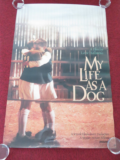 MY LIFE AS A DOG US ONE SHEET ROLLED POSTER ANTON GLANZELIUS 1985 Movie posters