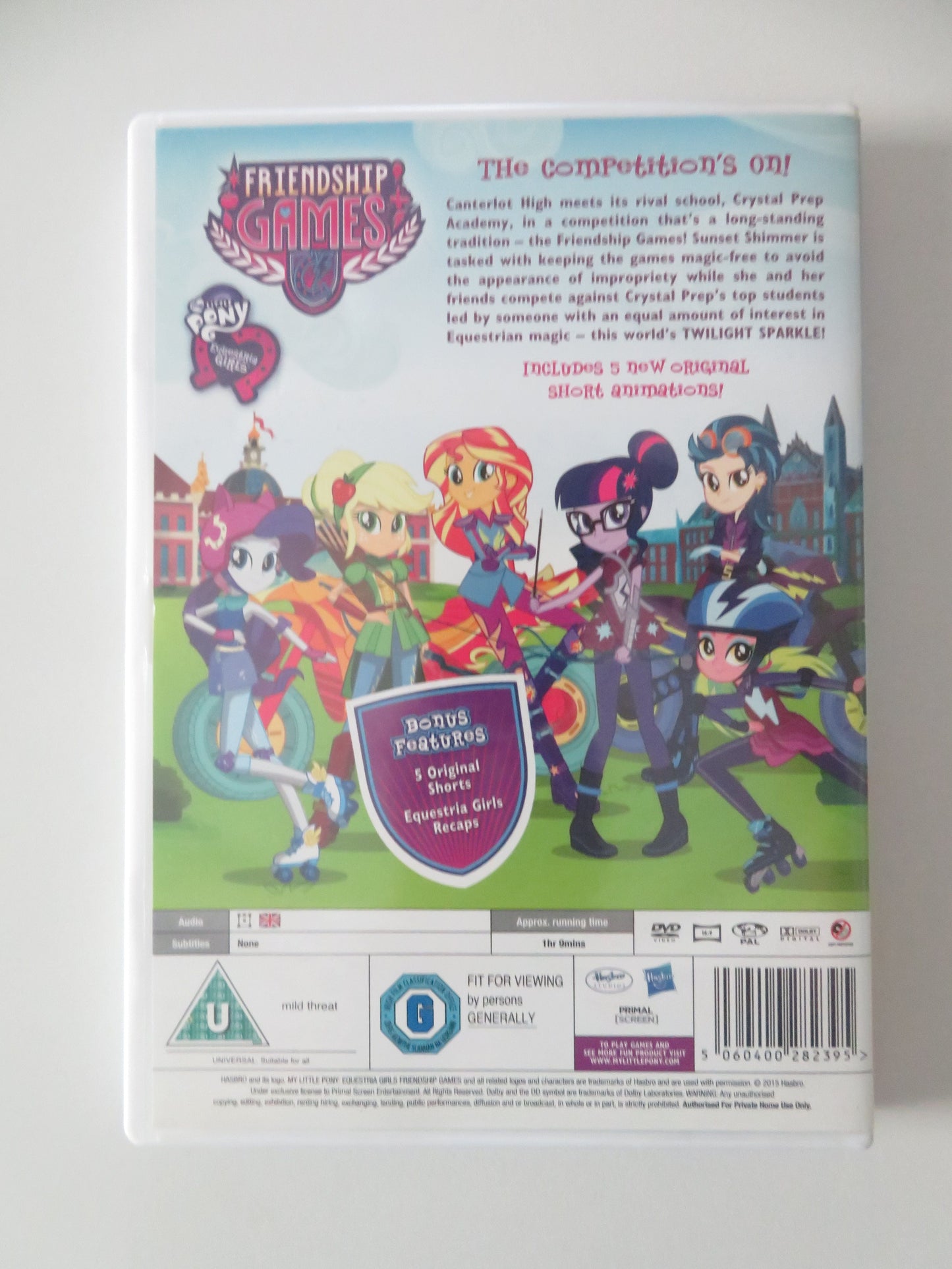 My Little Pony: Equestria Girls - Friendship Games (DVD) 2015 Region 2 Movie posters