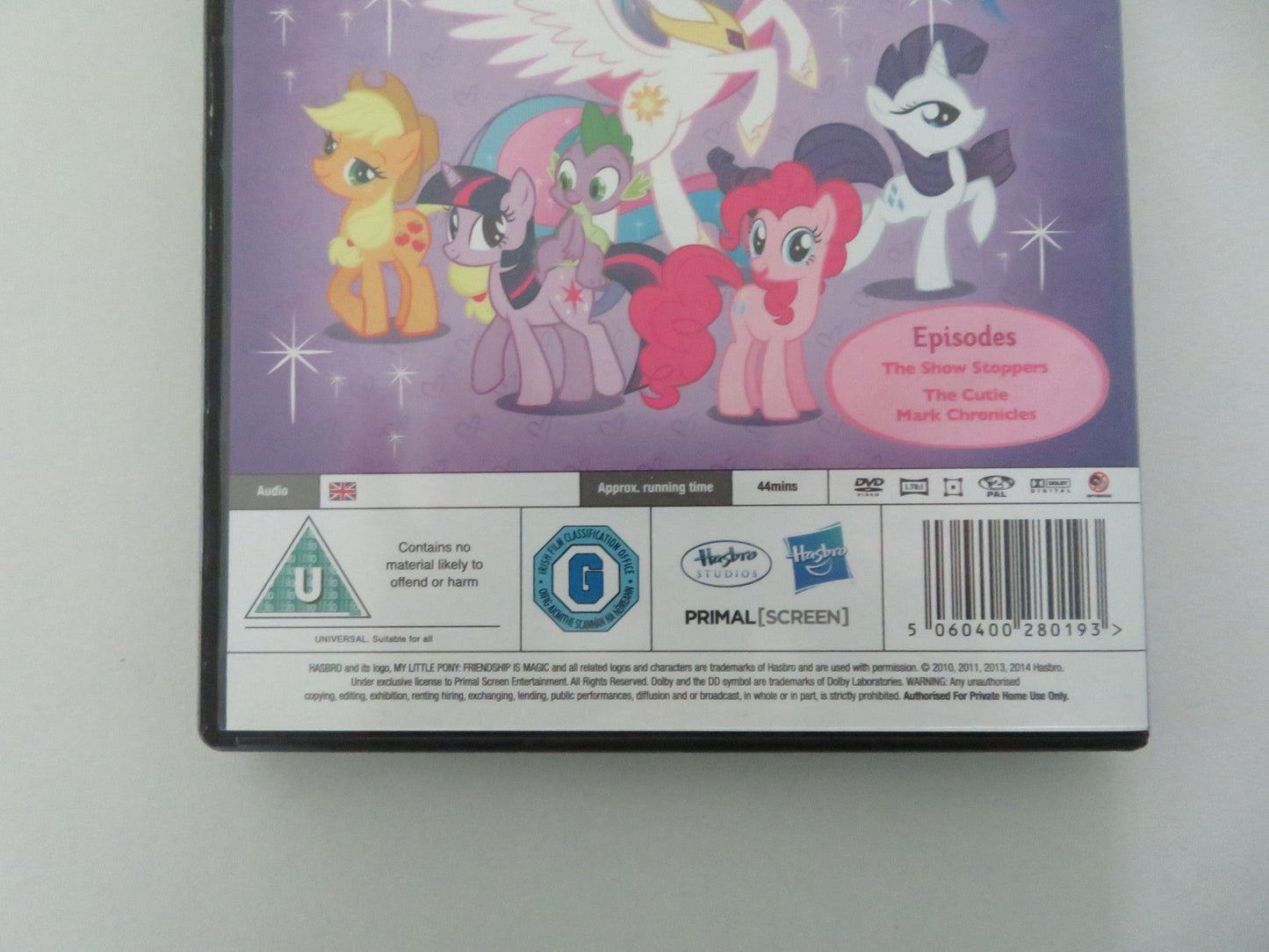 My Little Pony: Friendship is Magic - The Show Stoppers (DVD) 2010 Region 2 Movie posters